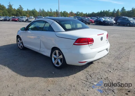 2012 Volkswagen Eos Lux/Executive from USA, damaged, VIN WVWFW7AH5CV010228